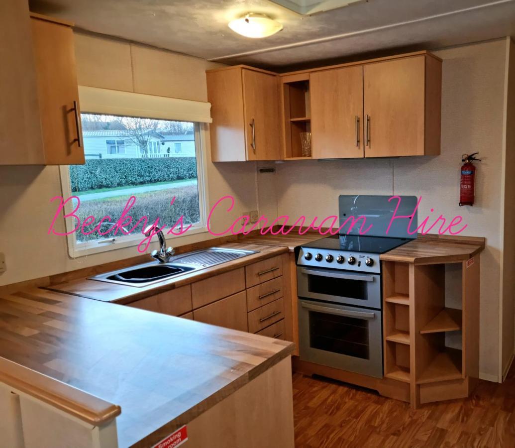 Becky's Caravan At Marton Mere *